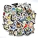 Tonari no Totoro Anime Cute Cartoon Laptop Stickers Waterproof Skateboard Pad MacBook Car Snowboard Bicycle Luggage Decal 50pcs Pack