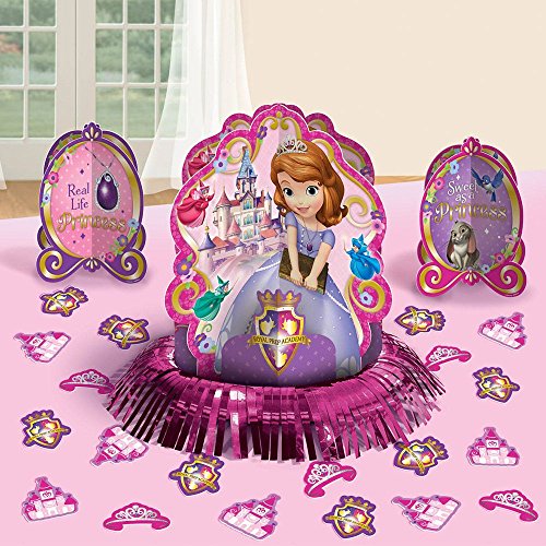 Disney Sofia The First Princess Birthday Party Table Decorating Kit