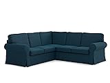 TLYESD Ektorp Sectional Sofa Cover Replacement for