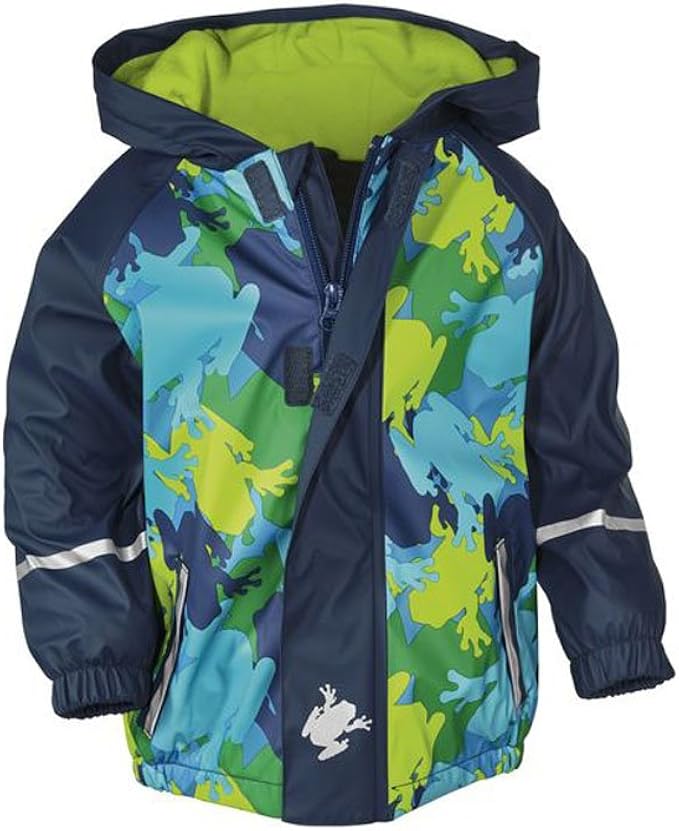 Kleinkinder Matschjacke Regenjacke Buddeljacke Navy In Verschiedenen Grossen Fur Jungen 110 116 Amazon De Bekleidung