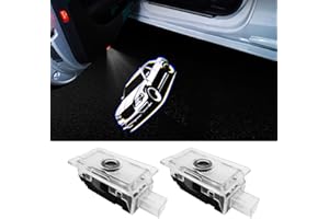 UUAKARIN 2PCS Car Door Logo Projector Lights Compatible with Chrysler 300 300c 300s 2005- Present LED Ghost Shadow Light Laser Puddle LampAccessories (300 300c 300s)