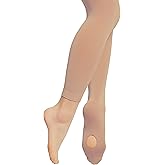 Dancina Transition Ballet Tights – Ultra-Soft Convertible Dance Leggings for Girls & Women – Durable & Comfortable