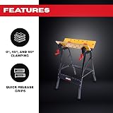 Excel Flip Top Workbench & Foldable Vise with Stand Portable Durable view 7