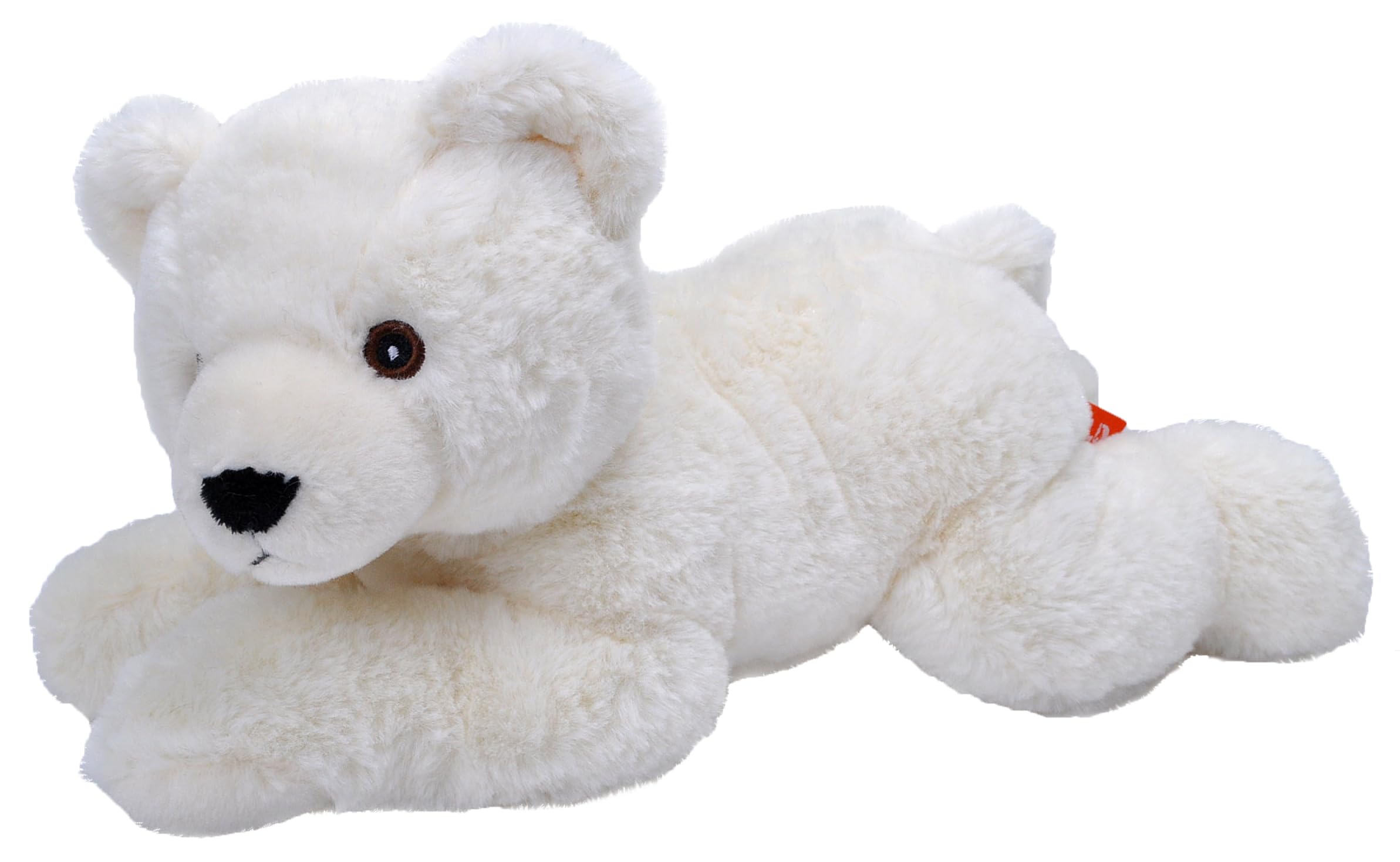 Wild Republic EcoKins Polar Bear Stuffed Animal 12 inch, Eco Friendly Gifts for Kids, Plush Toy, Handcrafted Using 16 Recycled Plastic Water Bottles