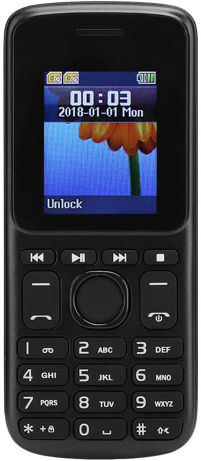 Amazon Co Jp 小型ストレート携帯電話 1 8インチ画面ボタンled懐中電灯付きストレートbluetooth携帯電話100 240v Us 黒 家電 カメラ