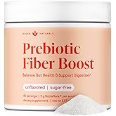 Prebiotic Fiber Powder - Unflavored & Sugar Free | 45 Servings | Fiber Supplement to Support Digestive Regularity, Gut Health, Bloating & Immune Support - 1 Scoop of Soluble Prebiotic Powder Daily