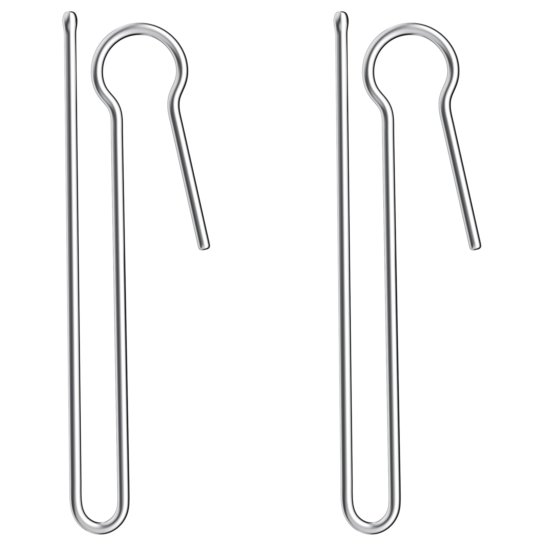 36 PCS Metal Long Curtain Hooks