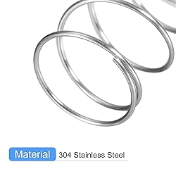 uxcell Compression Spring, 5Pcs 304 Stainless