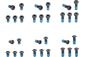 ohhunt Screw Set 30 Pcs for Mount and Plates Include #6-48 Screw in 6mm/8mm/10mm Length 5 in Each Set T15 Torx Two Head Types