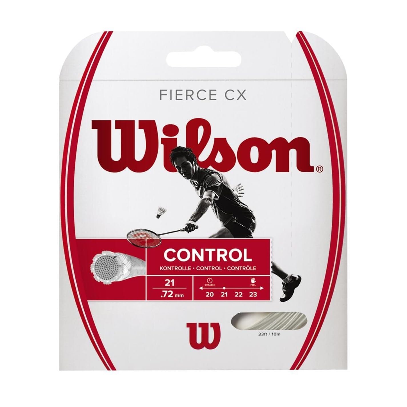 Wilson FIERCE CX BMTN STRING WH
