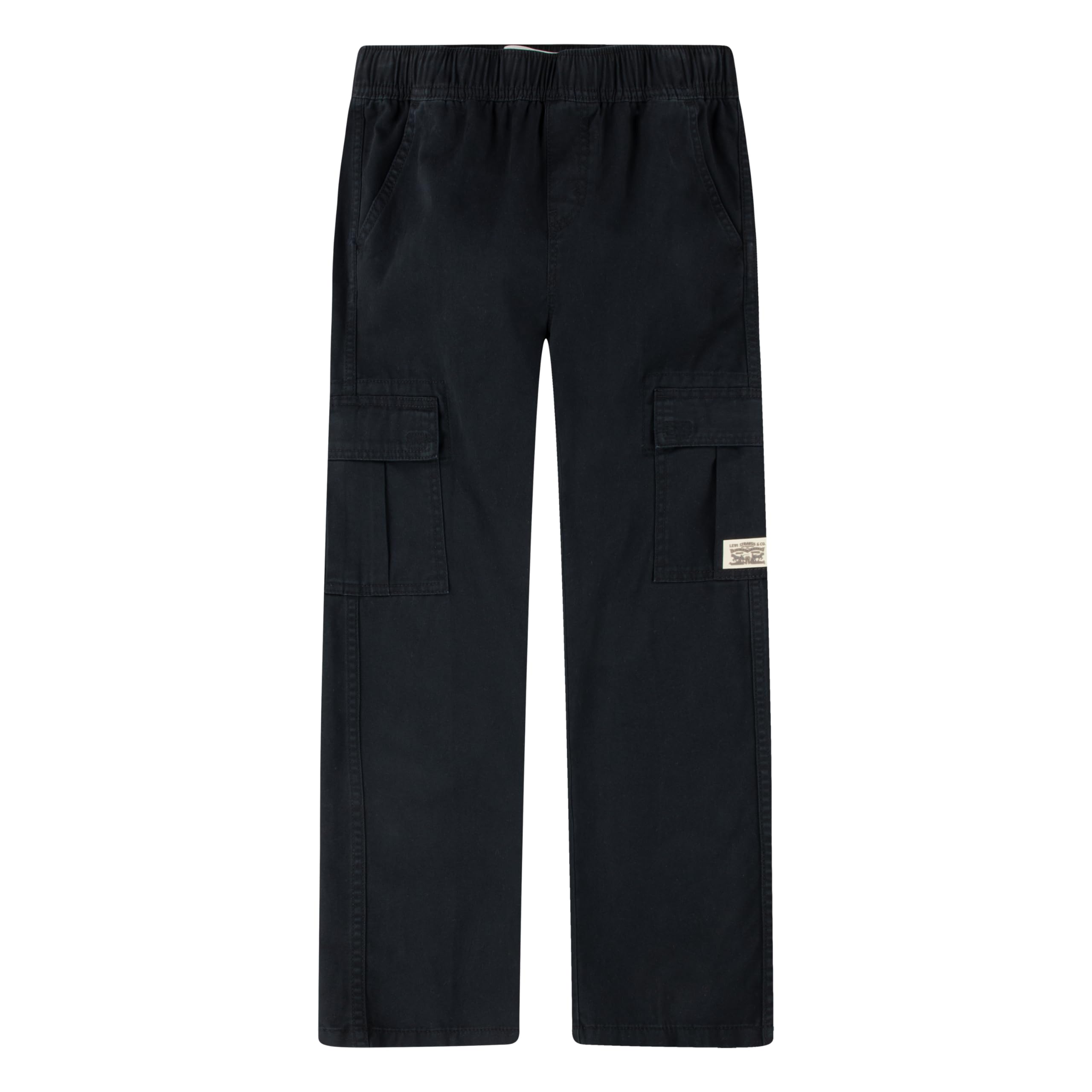 Photo 1 of Levi's Boys' Pull On Cargo Pants, Faded Black