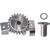 XYgdhqpt 1Pc 793338 Lawn Mower Governor Gear,Replace 698231/696376/394348 | Fit for Bri-ggs &amp; Stratton 401000 405000 406000 Model Engines,Adjust Engine Speed To Maintain Stable Performance