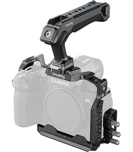 SmallRig Gaiola de câmera S5 II S5 IIX para Panasonic LUMIX S5 II