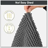 Emma Barclay Graphite Noodle Soft Touch Non-Slip Shower Mat 40x60cm view 4