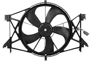 SCITOO Radiator Cooling Fans Assembly Replacement for 2009-2010 for Dodge for Ram 1500 4.7L 5.7L 2010 2011-2018 for Ram for 2500 5.7L 2013-2018 for Ram for 3500 5.7L Replace 620060