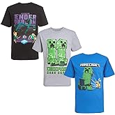 Minecraft Boys Boys Short Sleeve Regular FitT-Shirt