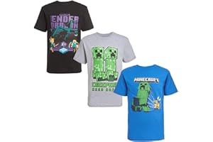 Minecraft Boys Boys Short Sleeve Regular FitT-Shirt