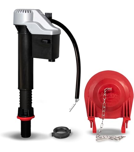 その他 WCCF08-09 Korky 818Z WaterWISE Toilet Fill Valve and Flapper Kit