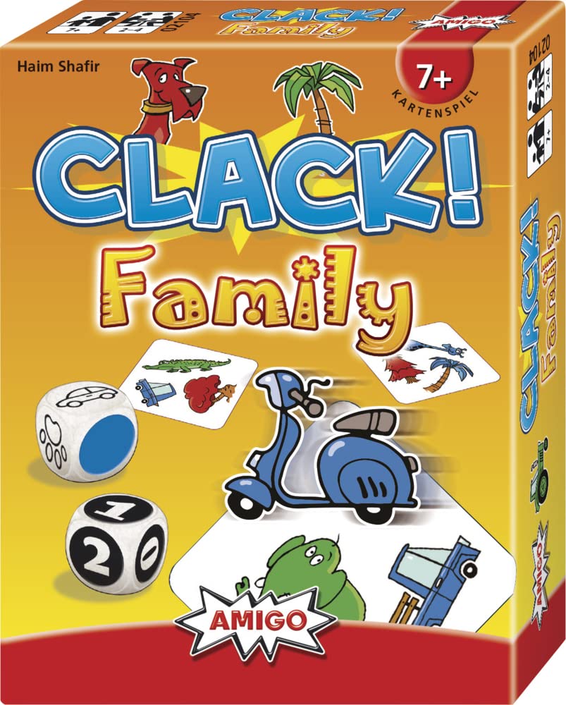 Amigo 2104 Clack Family Card Game
