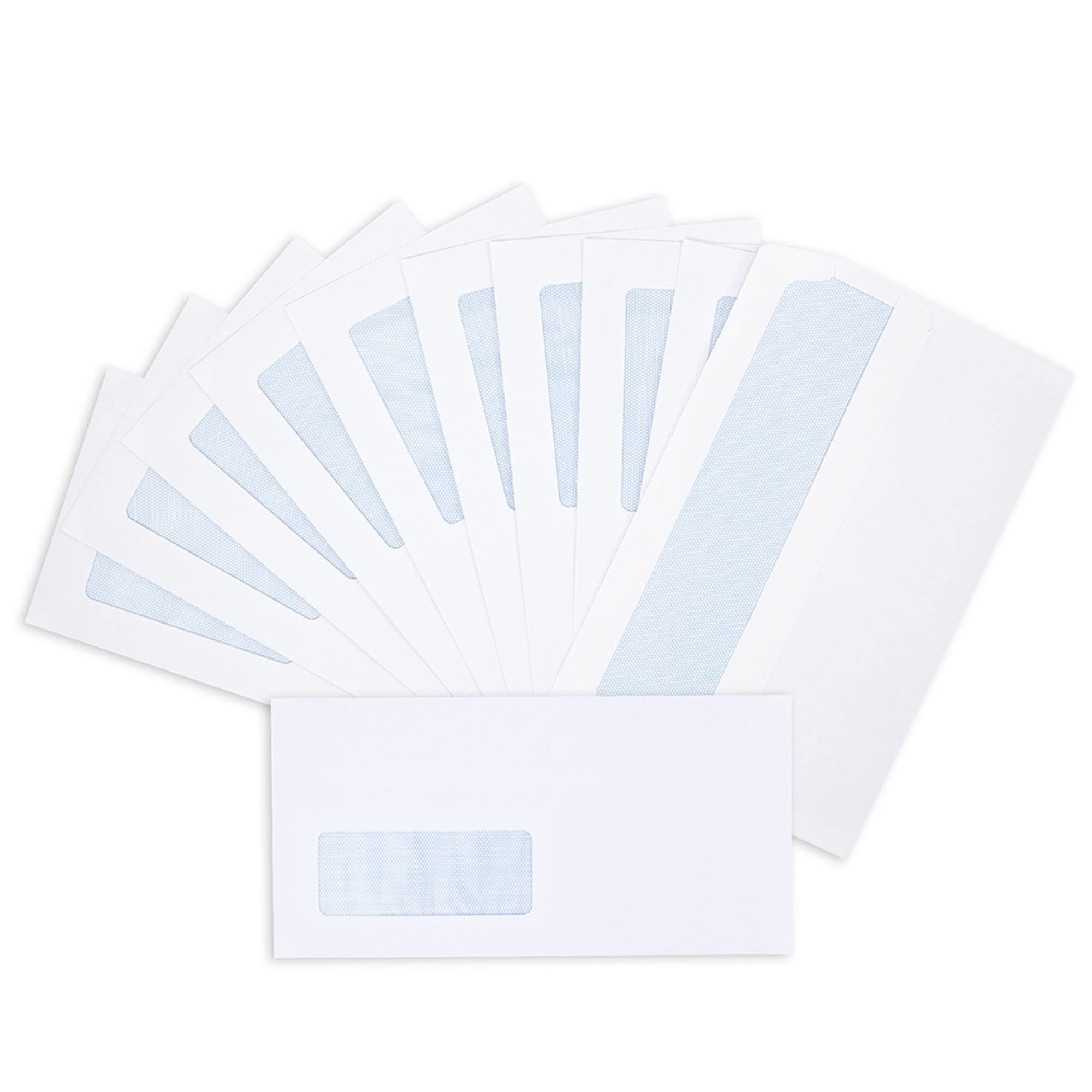 Postmaster DL Window Envelopes 110 x 220mm 80 GSM Self Seal White 400 Pack