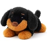 Mushymallow Adorable Plush Dachshund Dog Stuffed Animal Soft Plush Toy Cute Birthday Gifts for Boys Girls Kids Toddlers