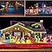 Fitybow LED Rope Lights Battery Operated String Lights 40FT 120 LEDs 8 Modes Fairy Lights with Remote Timer Outdoor Decoration Lighting for Garden Patio Party,Weddings,Christmas Décor (Multi-Color)