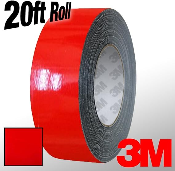 VViViD 3M 1080 Hot Rod Red Gloss Vinyl Detailing Wrap