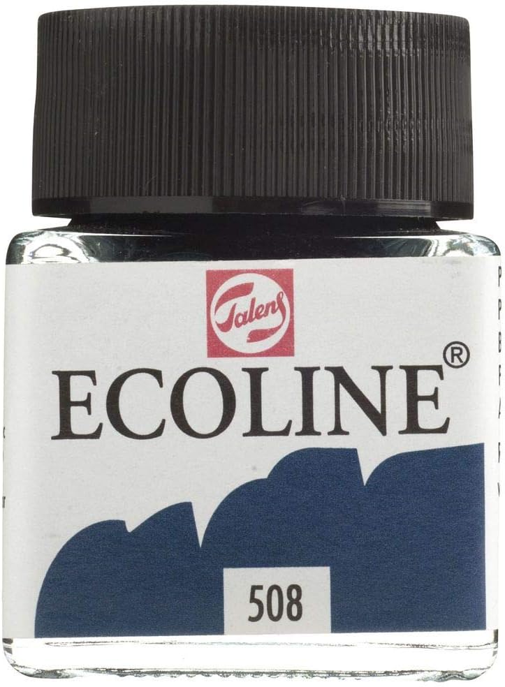 Talens Ecoline Liquid Watercolour Prussian Blue 30 ml, 30 ml (Lot de 1) - Image 4