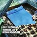 Camp Solutions 2 Person Self-Inflating Sleeping Pad with Pillow, Waterproof Lightweight Anti-Tear, for Outdoor Camping,Hiking,Backpacking,Travel