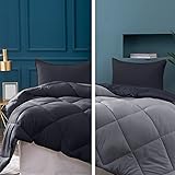 KASENTEX 102x90 Easy-Clean Reversible Comforter Set