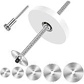 Inside Pipe Cutter for PVC Pipe Cutter Tool with 7" Scale Adjustable Depth Gauge Guide, 5pcs Saw Tooth Blades with 0.315 Hex 