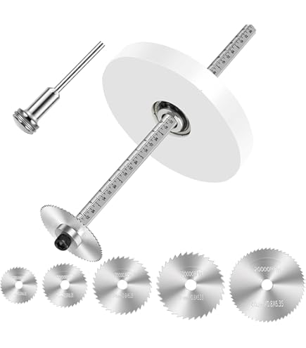 PVC Inside Pipe Cutter Tool Kit, Inside Pipe Cutter For PVC Pipe With 6pcs Saw Blades, Hex Shank & Adjustable Depth Gauge Guide Internal Pipe Cutter Plumbing Tool Set