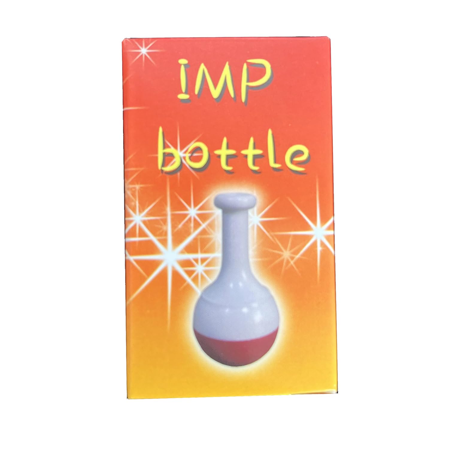 Imp Bottle Magic Tricks Can't to Lay On Its Side Bottle Magic Funny Close-up Street Illusions Gimmicks Mentalism Props Easy to Do