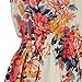 Women's Dress, Laimeng Summer Sleeveless Floral Print Chiffon Casual Beach Mini Dress (S)