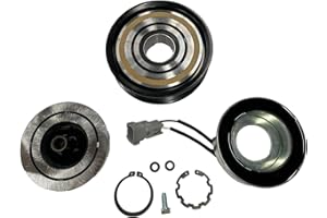 CoolTech AC Compressor Clutch Kit Pulley Coil Hub Fits: 2014-2019 RAM 1500 8cyl 5.7L