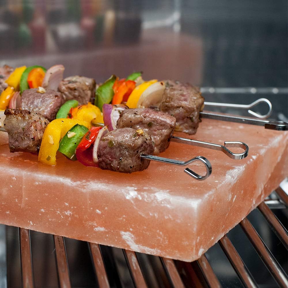 Charcoal Companion CC6036 Himalayan Salt Plate, 12 by 8 by 1.5": Garden & Outdoor