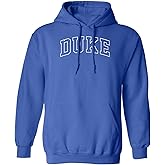 Omufisa Vintage Duke Apparel - Retro Letters Design Unisex Hooded Sweatshirt