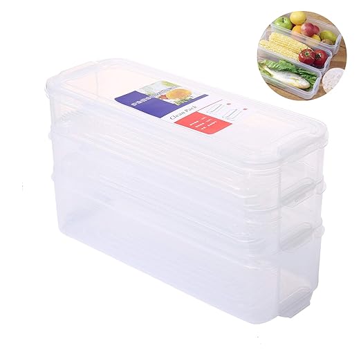 KOBWA contenedores de almacenamiento de alimentos, apilable, para ...