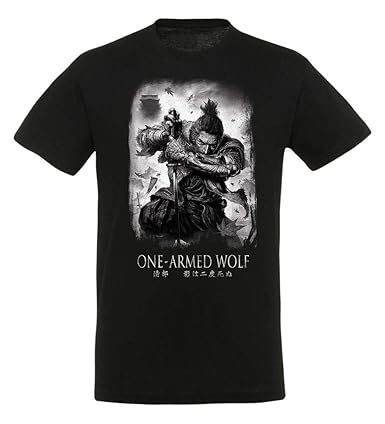 One-Armed Wolf - T-Shirt | 100% Baumwolle - Sekiro