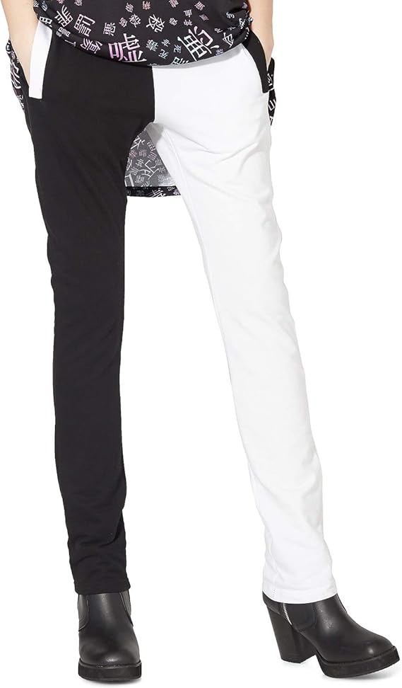 Amazon アンコロック Ankorock Pandaスキニー スーパースリム summer ブラック ホワイト 日本 Onesize Free サイズ ロングパンツ 通販