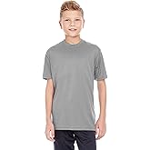 C2 Sport Youth Performance T-Shirt - Silver, XL