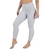Yogalicious High Waist Buttery Soft Lightweight Capri Leggings High Rise Workout Yoga Pants for Women