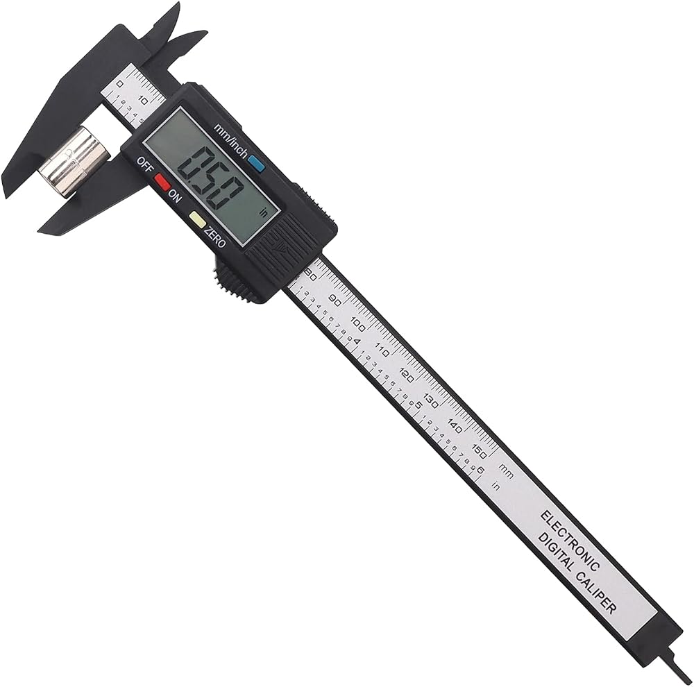 Jodsen Digital Vernier Caliper 150mm 6 Inch Large LCD Inch/Metric Conversion