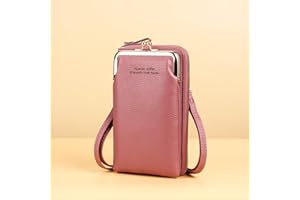 Cell Phone Purse Crossbody Bags for Women Shoulder Handbag Credit Card Holder, Phone Pocket Easy Access Travel Bag,PU Wallet