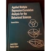 Applied Multiple Regression/Correlation Analysis for the Behavioral Sciences