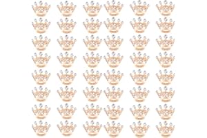 TICHSO Small Crown Brooch pins for women fashion Rhinestone Gold Silver Crown Brooch for men