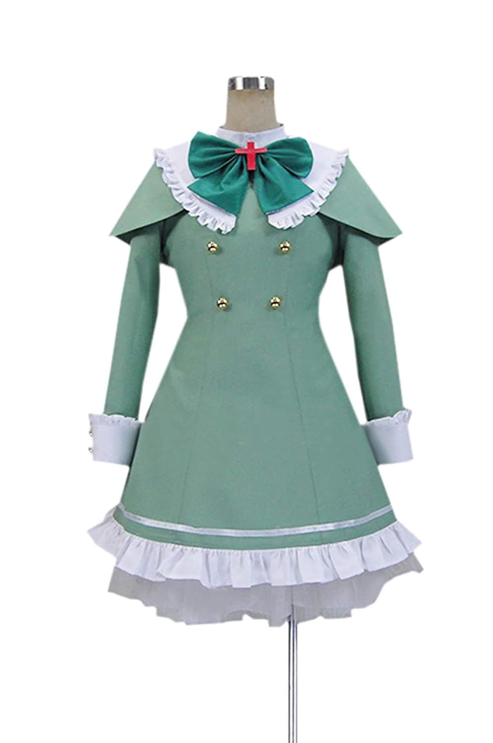 Tantei Opera Mirukii Homuzu TD Erukyuru Dress Cosplay Costume S002