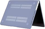 Se7enline 16 inch MacBook Pro Case Lavender Gray Hard Shell A2485 A2991 A3403 view 4