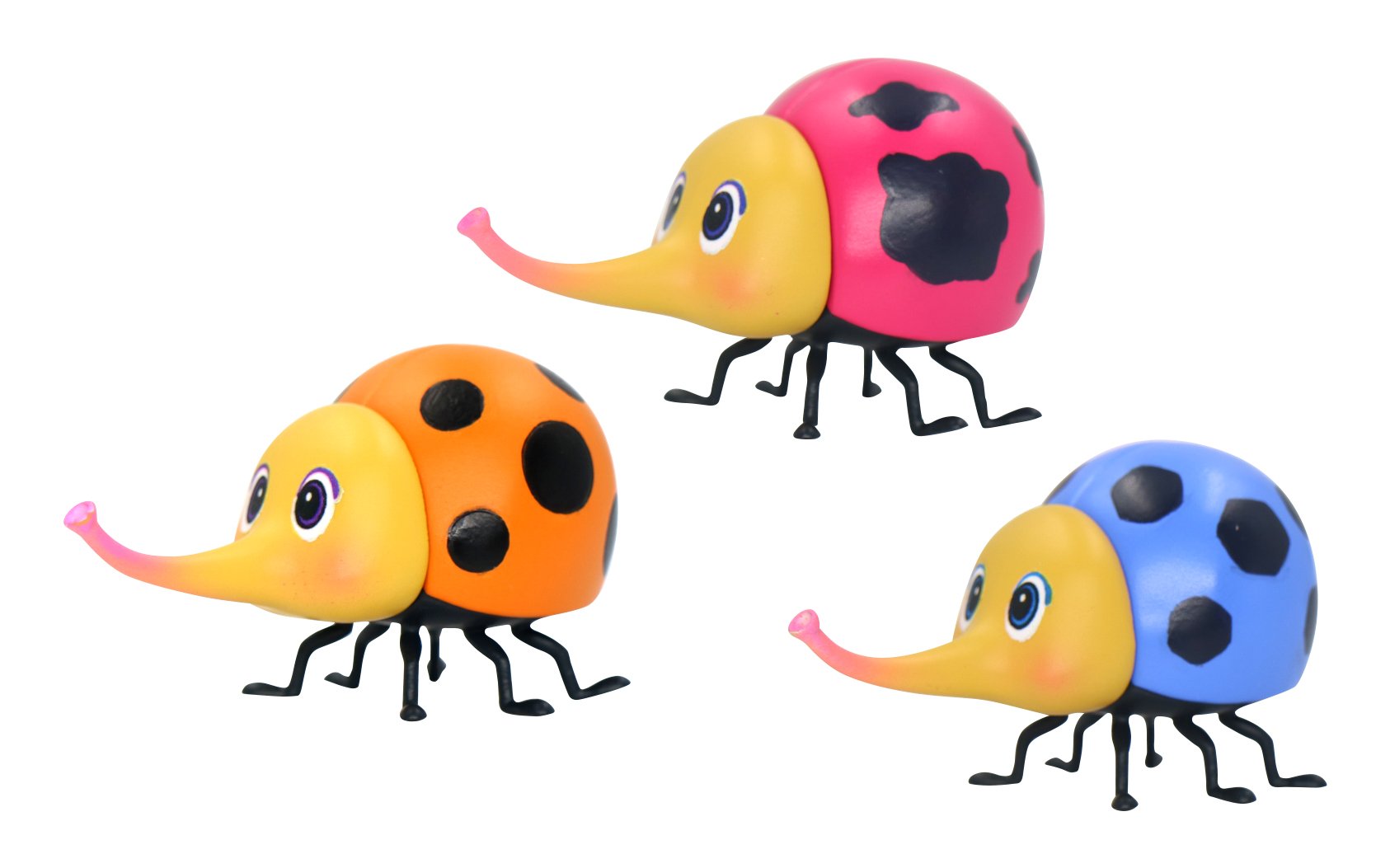 Monchhichi Set of 3 Monchhinelle Figurines 3.5 cm