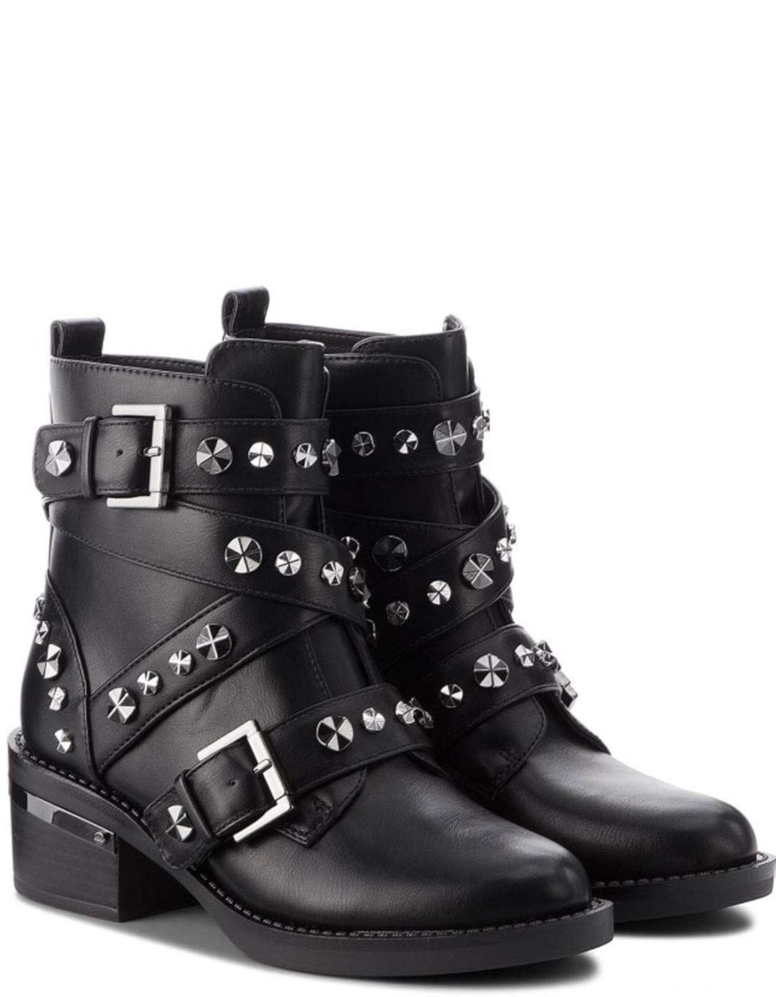 botas moteras mujer